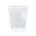 120mL Natural Polypropylene Stackable Beakers - Case of 1000