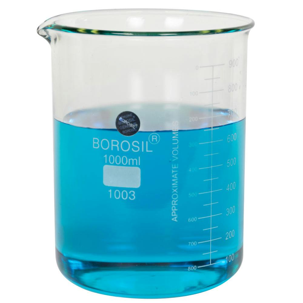 1000mL Low Form Heavy Duty Glass Beaker
