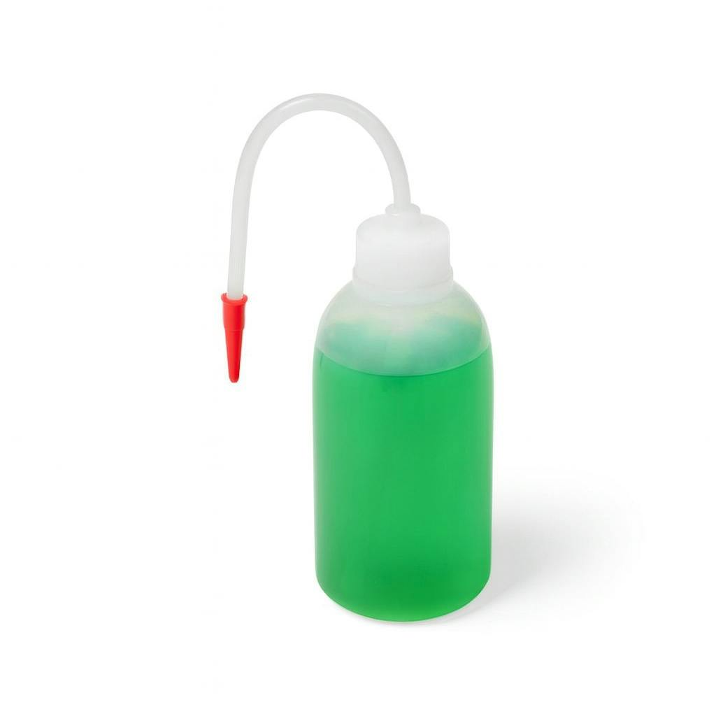 250mL Wash Bottles with Flexible Delivery Tube - Package of 12