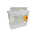 5.4 Quart Clear Stackable Sharps Container
