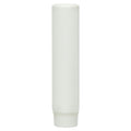 1/4 oz. White MDPE Open End Lotion Tube with Screw Cap
