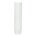 2 oz. White MDPE Open End Lotion Tube with Screw Cap