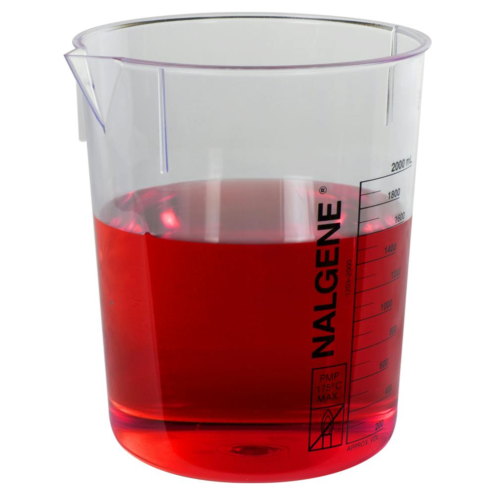 2000mL Nalgene™ Griffin Low Form Beaker