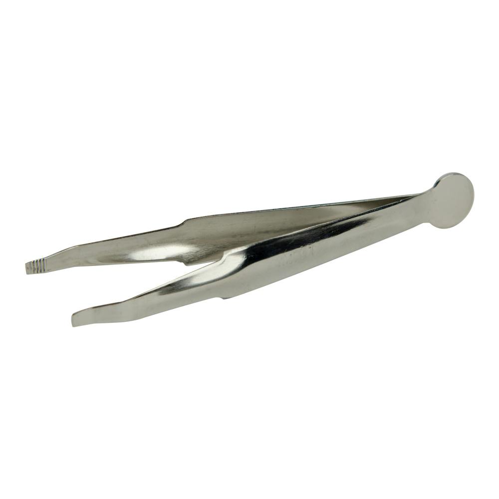5" Blunt Straight Stainless Steel Forceps