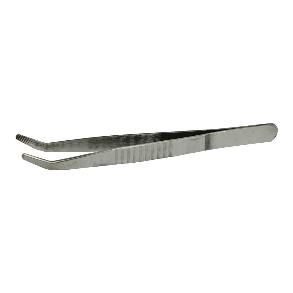 5" Blunt Curved Stainless Steel Forceps