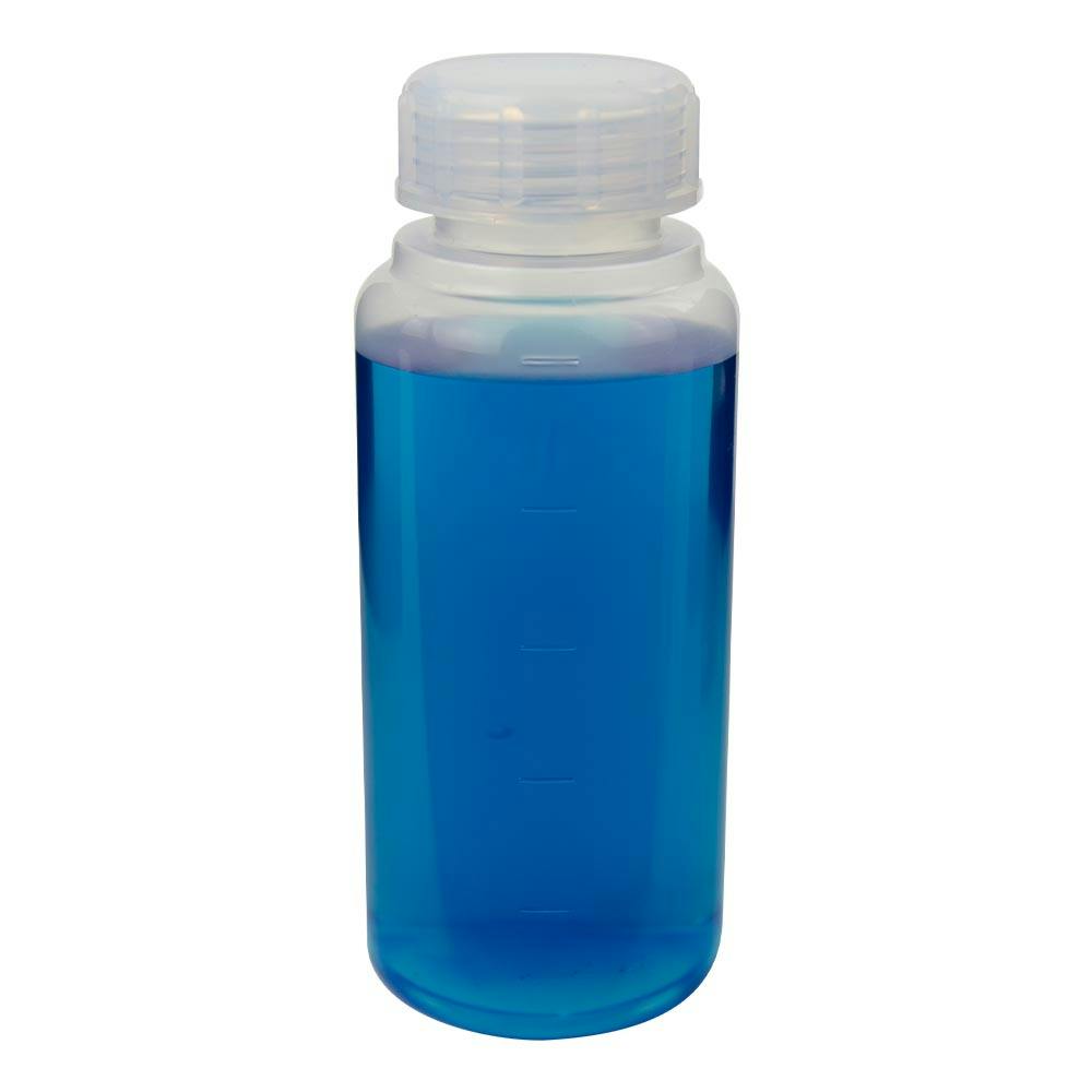 250mL Chemware® PFA Graduated Wide Mouth Bottle with Cap