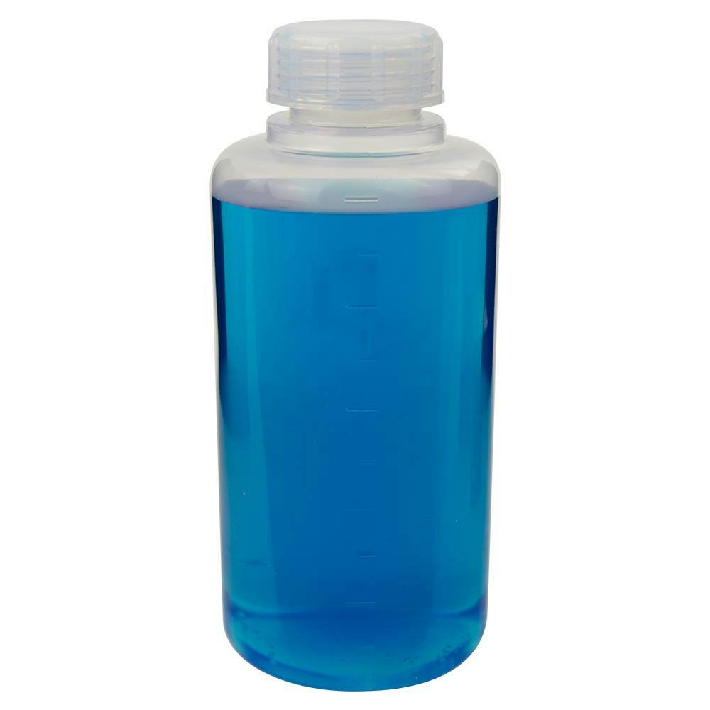 1000mL Chemware® PFA Graduated Wide Mouth Bottle with Cap