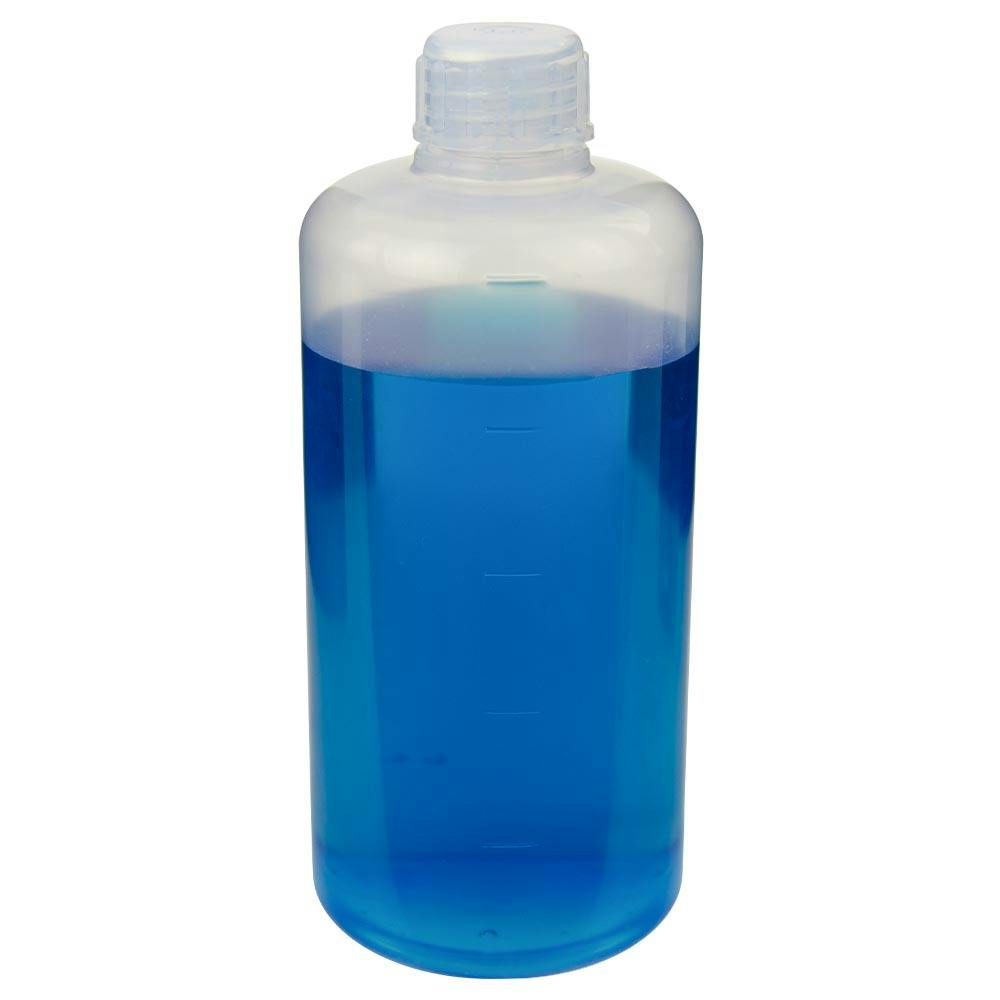 500mL Chemware® PFA Graduated Narrow Mouth Bottle with Cap