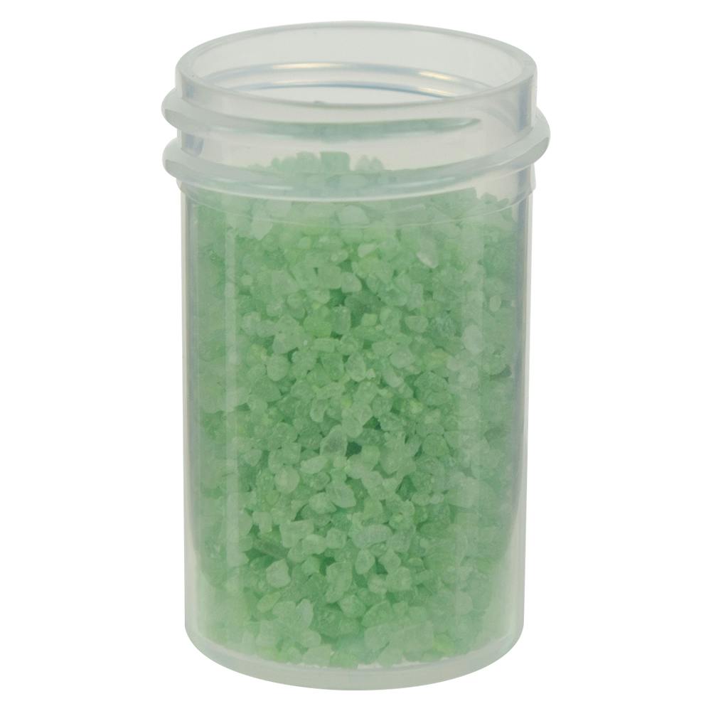 7/8 oz. Clarified Polypropylene Straight-Sided Round Jar with 33/400 Neck (Cap Sold Separately)
