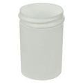 1 oz. White Polypropylene Straight-Sided Round Jar with 38/400 Neck (Cap Sold Separately)