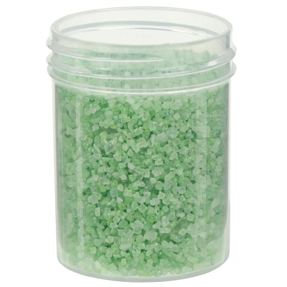 2 oz. Clarified Polypropylene Straight-Sided Round Jar with 48/400 Neck (Cap Sold Separately)