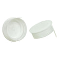 38mm STT White LDPE Tamper-Evident Snap-On Cap