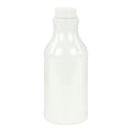 16 oz. White PET Pinch Neck Round Bottle with 38mm STT Neck (Cap Sold Separately)