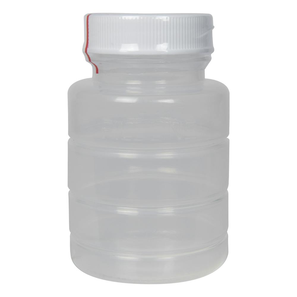 3 oz. Polypropylene Bottle with Cap & Clear Tamper Evident Band