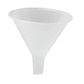 2 oz. Polypropylene Funnel - 2.70" Dia. Top x 2.68" Hgt.