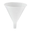 4 oz. Polypropylene Funnel - 3.45" Dia. Top x 3.76" Hgt.