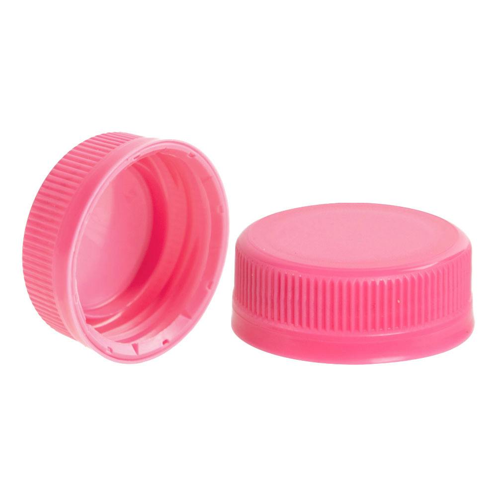 38mm DBJ Pink HDPE Tamper Evident Screw Cap