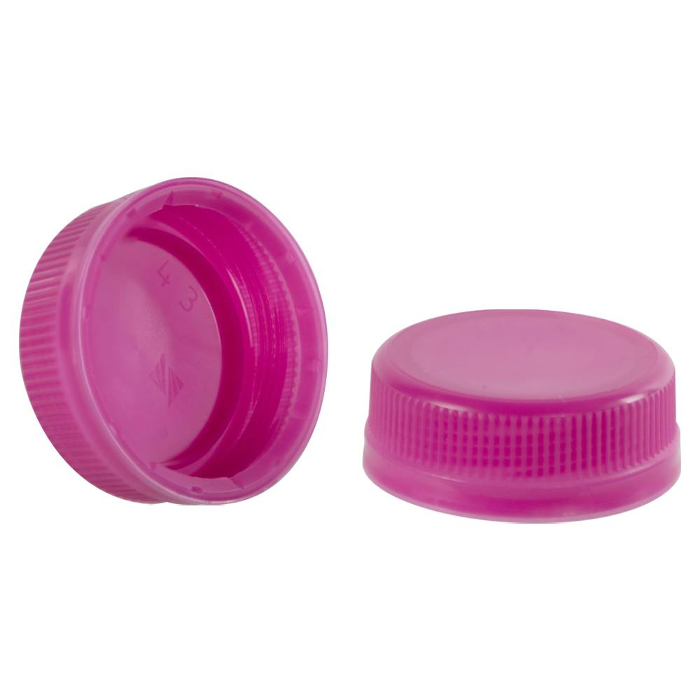 38mm SSJ Violet LDPE Tamper Evident Screw On Cap