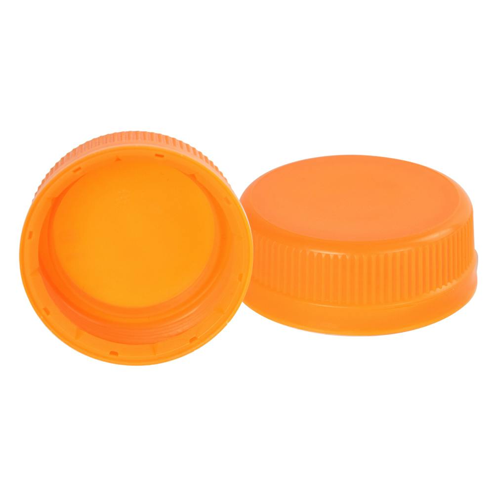 38mm SSJ Orange LDPE Tamper Evident Screw On Cap