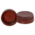 38mm SSJ Brown LDPE Tamper Evident Screw On Cap