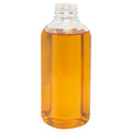 20 oz. Clear PET French Square Bottle with 38mm PANO Neck (Cap Sold Separately)