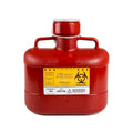 6.2 Quart Red Non-Stackable Sharps Container