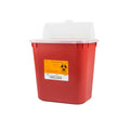 2 Gallon Red Stackable Sharps Container