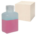 4 oz./125mL Nalgene™ HDPE Rectangular Bottles with 28mm Caps - Case of 72