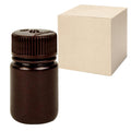 1 oz./30mL Nalgene™ Lab Quality Amber HDPE Wide Mouth Bottles with 28mm Caps - Case of 72