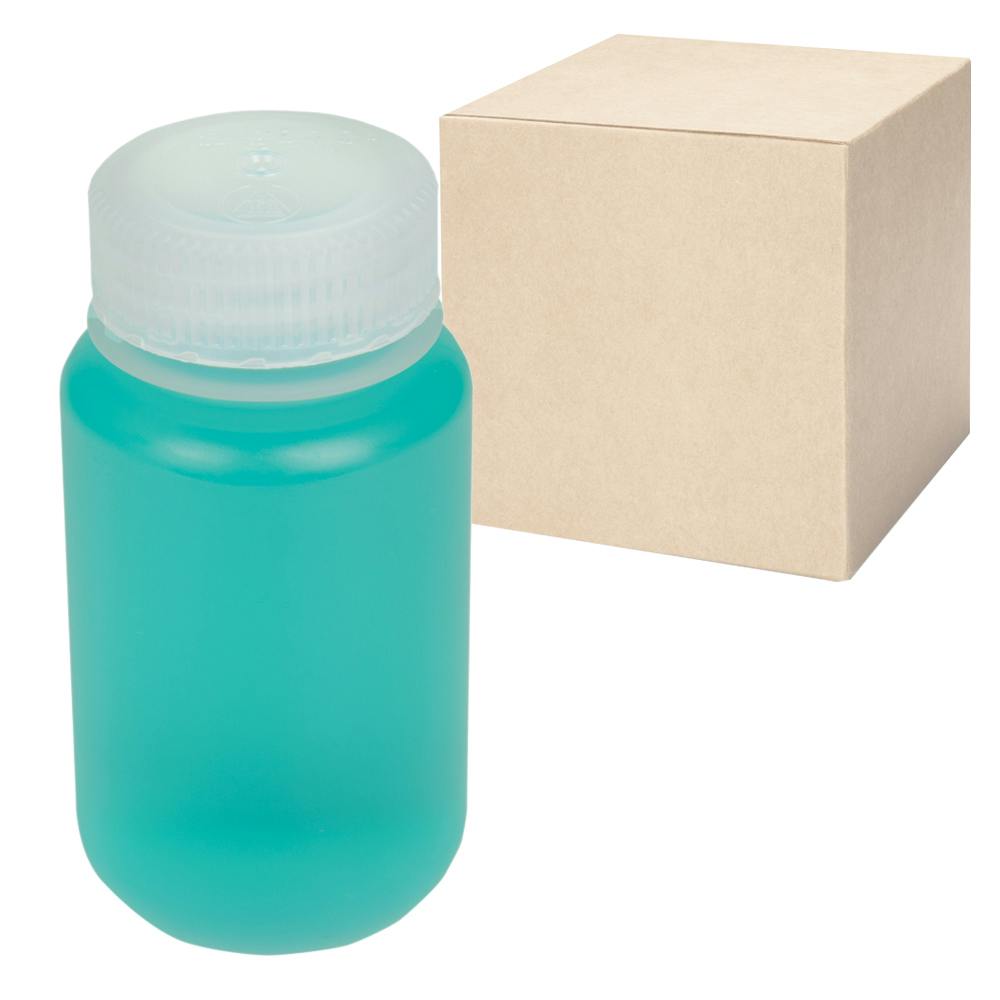 4 oz./125mL Nalgene™ Wide Mouth Economy Polypropylene Bottles with 38mm Caps - Case of 72