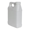 32 oz. White HDPE F-Style Jug with 33/400 White Ribbed Polypropylene Child-Resistant Cap (CRC) with F217 Liner