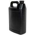 1 Gallon Black HDPE F-Style Jug with 38/400 Black Polypropylene Ribbed Child-Resistant Cap (CRC) with F217 Liner
