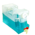 2-1/2 Gallon (10 liters) Polypropylene Book Bottle with Spigot 165mm x 241mm x 374mm