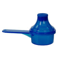 15cc Blue Polypropylene The Scoopie® with Attached Funnel & Cap