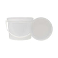 50 oz. White Dairy Pail with Handle (Lid Sold Separately)