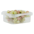 8 oz. Square Polypropylene Tamper Evident Container (Lid Sold Separately)