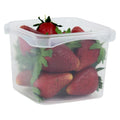 16 oz. Square Polypropylene Tamper Evident Container (Lid Sold Separately)