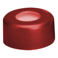 11mm Red Preassembled Aluminum Seals with Clear PTFE/Red Rubber Liners - Case of 1000