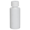 8 oz. White PET Cylindrical Bottle with 24/400 White Ribbed Polypropylene Child-Resistant Cap (CRC) with F217 Liner
