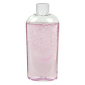4 oz. Clear PET Cosmo High Clarity Oval Bottle with 20/410 White Ribbed Cap with F217 Liner