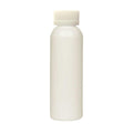 2 oz. White PET Cosmo Round Bottle with 20/400 White Ribbed Polypropylene Child-Resistant Cap (CRC) with F217 Liner
