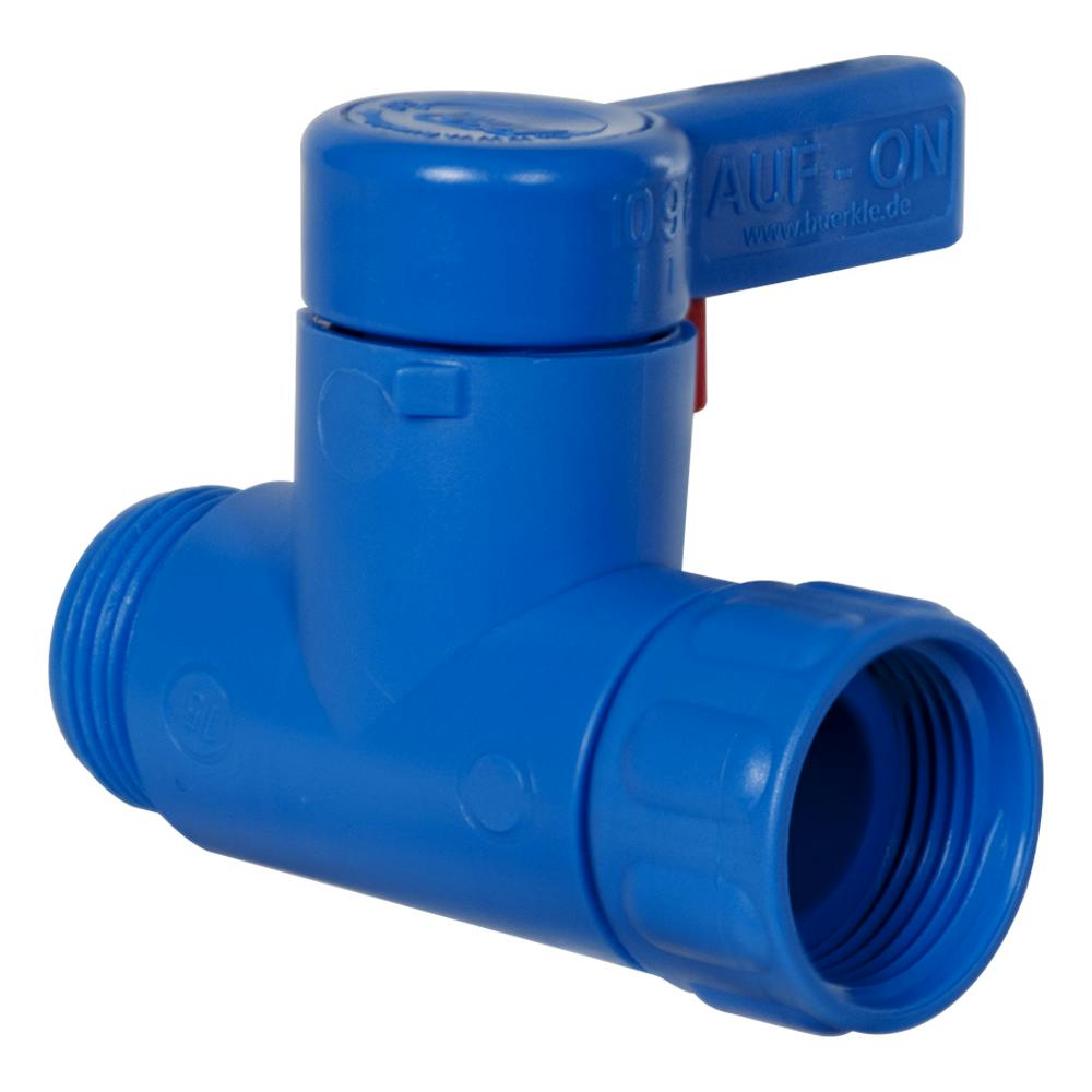 3/4" Inner Thread Cap Nut x 3/4" Outer Thread Straight Stopcock
