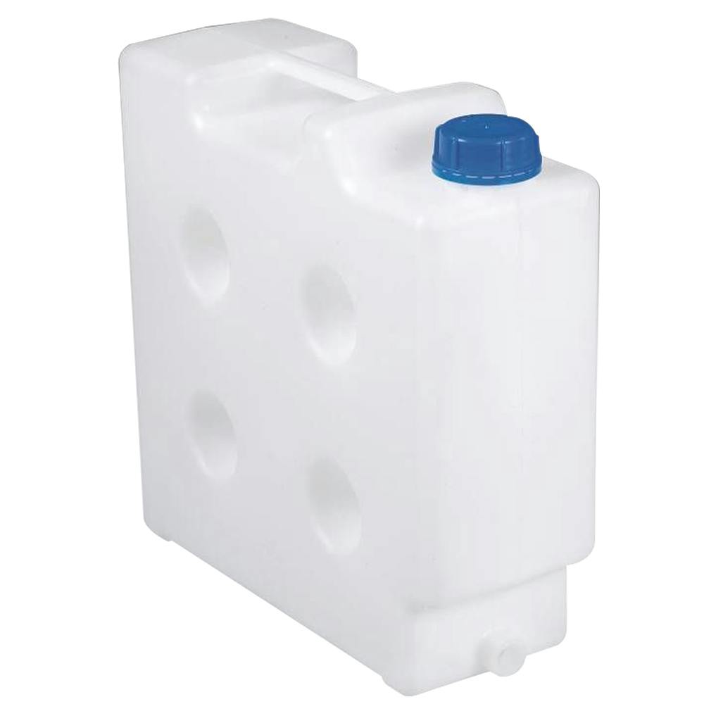 10 Liter Natural Polypropylene Compact Jerrican with Tamper Evident Cap
