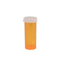 6 Dram Amber Polypropylene Snap Cap Vials - Case of 650