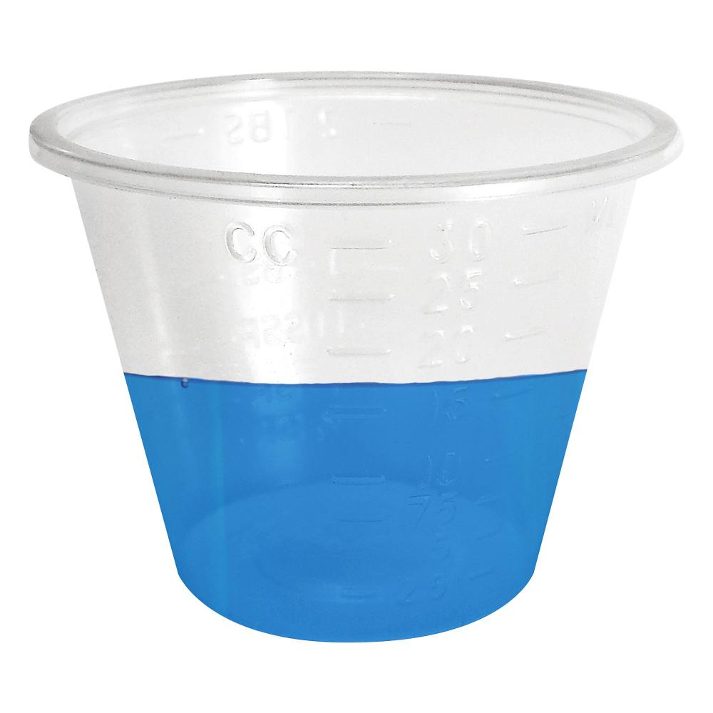 1 oz. Economy Medicine Cups with mL & Household Graduations - Package of 100