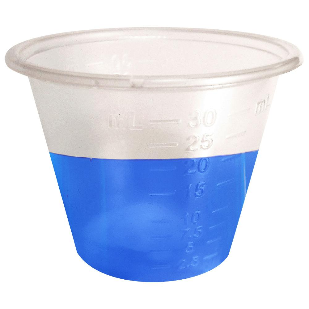 1 oz. Economy Medicine Cups with mL Graduations - Package of 100