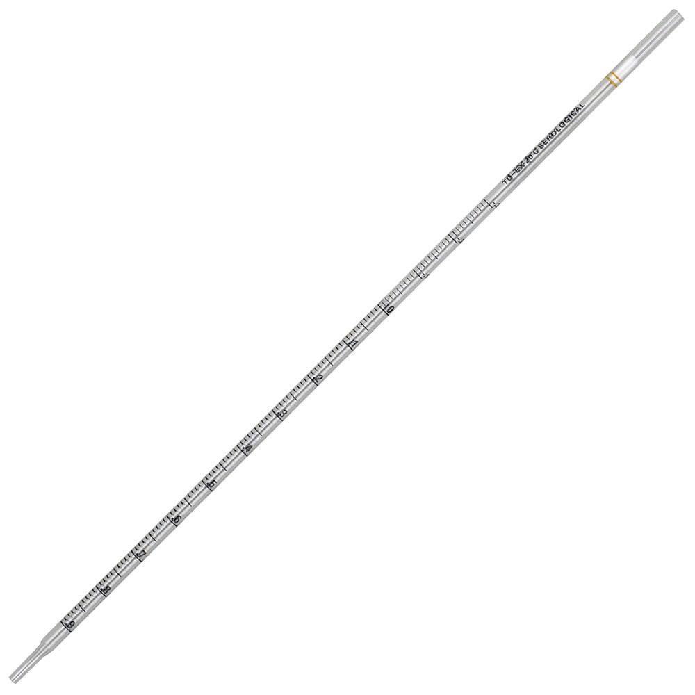 1mL Polystyrene Individually Wrapped Sterile Serological Pipettes - Box of 500