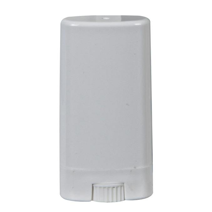 0.5 oz. White Top Fill Deodorant Container with Cap