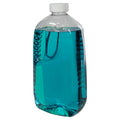 64 oz. PET Jupiter Oblong Jug with 38/400 White Ribbed Polypropylene Child-Resistant Cap (CRC) with F217 Liner