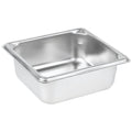 1-1/8 Qt. Super Pan V® Stainless Steel Steam Table Pan - 6-7/8" L x 6-1/4" W x 2-1/2" Hgt.